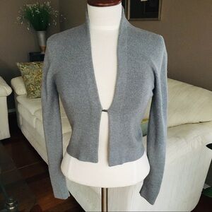 Elie TAHARI 100% Extrafine Merino Wool Cardigan S